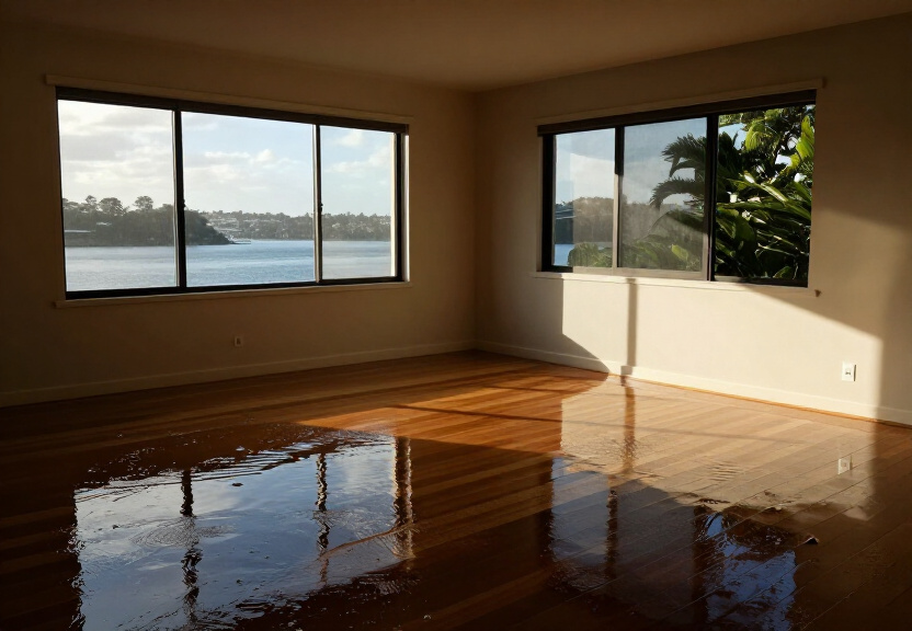 Flooded basement in Strathfield with sewage contamination