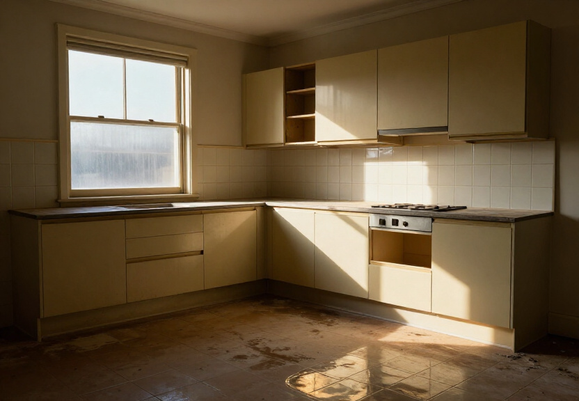 Restored office in Strathfield after flood cleanup