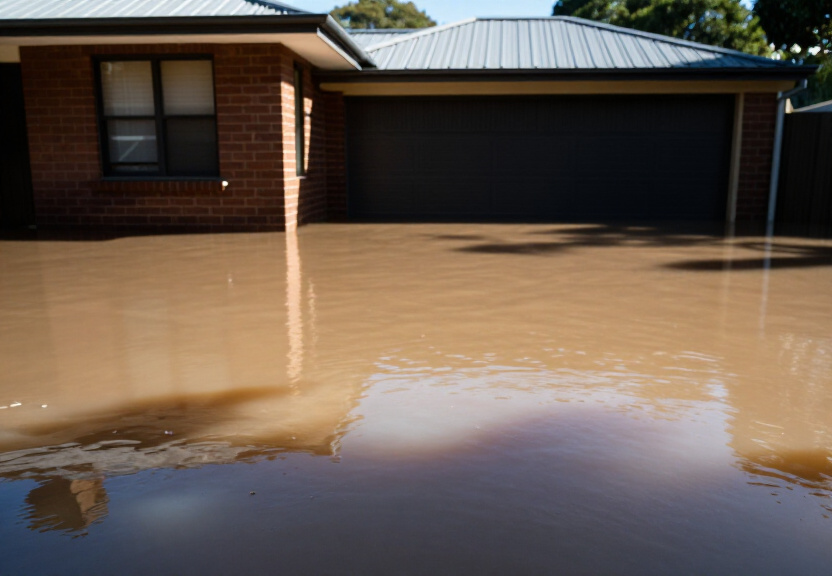 Before and After Flood Cleanup in Strathfield